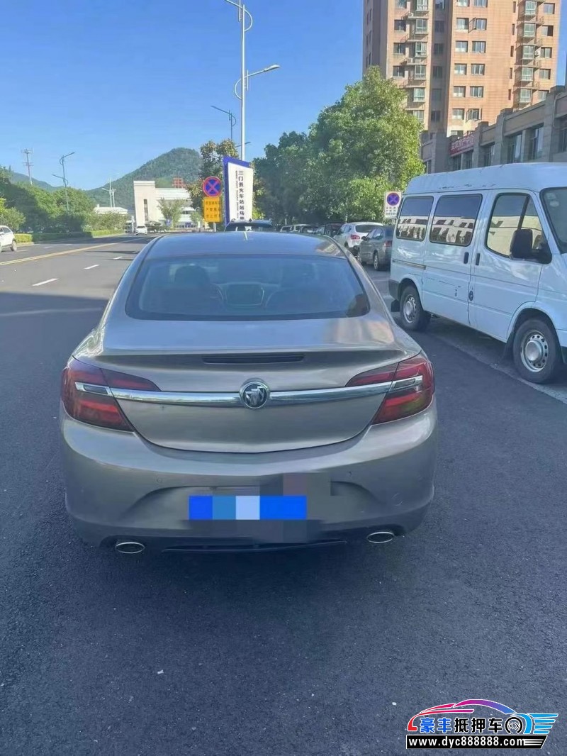 16年别克君威轿车抵押车出售