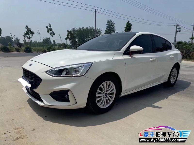 19年福特福克斯轿车抵押车出售