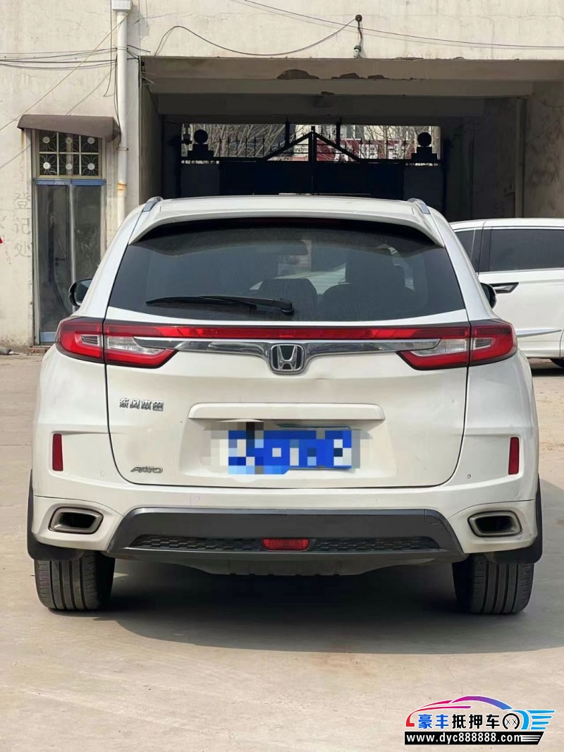 17年本田UR-V轿车抵押车出售