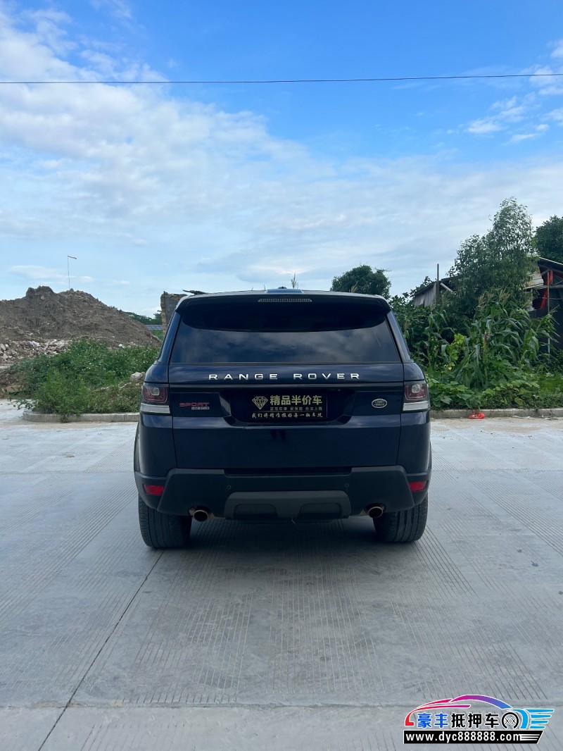 16年路虎揽胜运动SUV抵押车出售