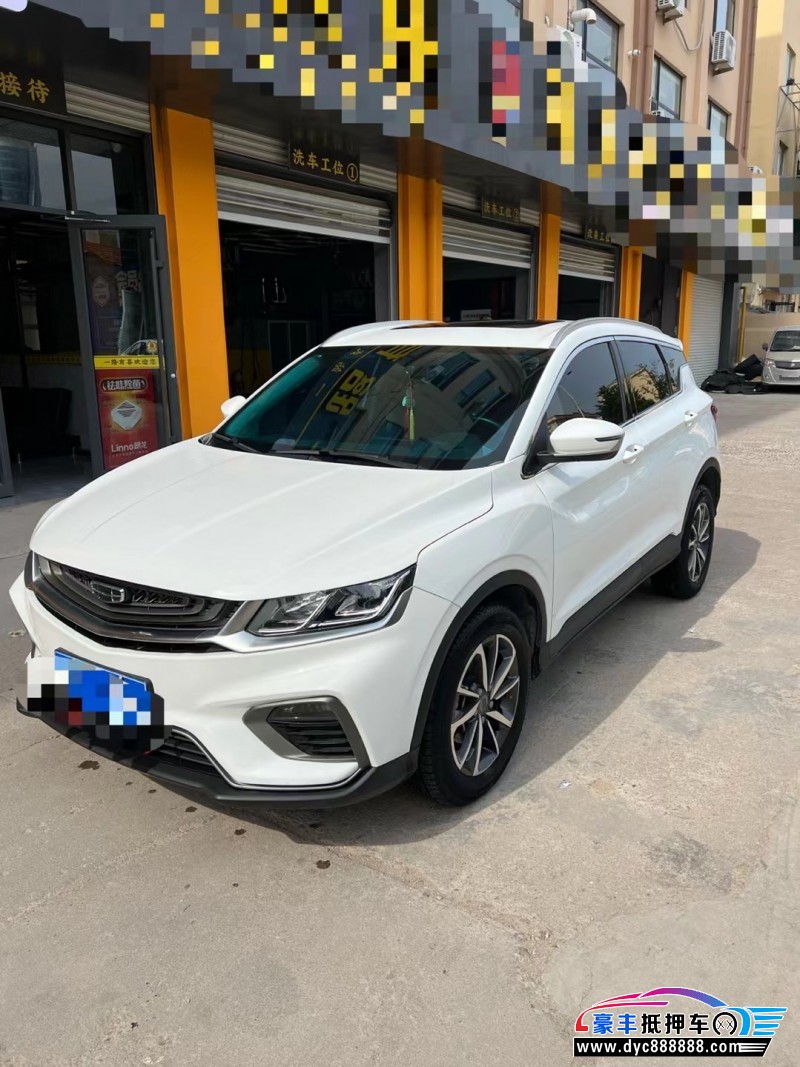 21年吉利缤越轿车抵押车出售