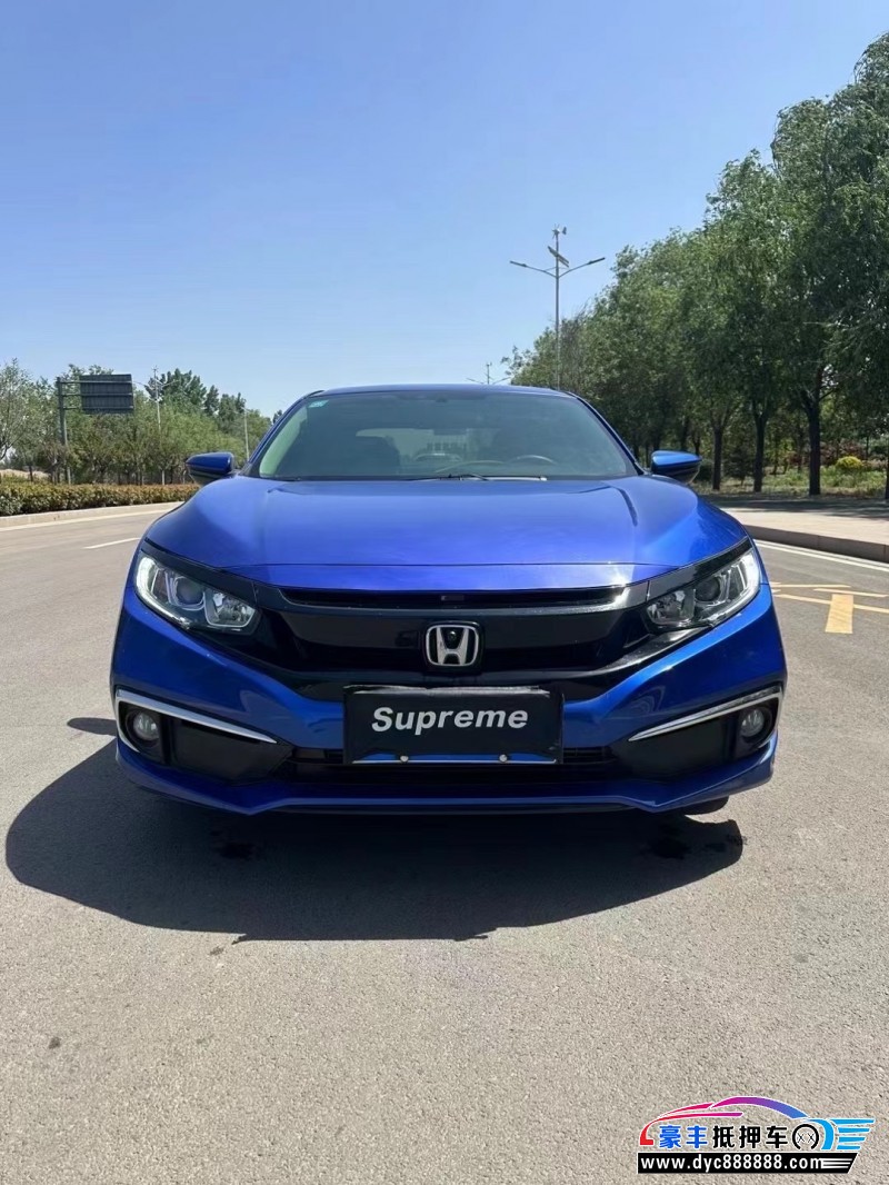 19年本田思域轿车抵押车出售