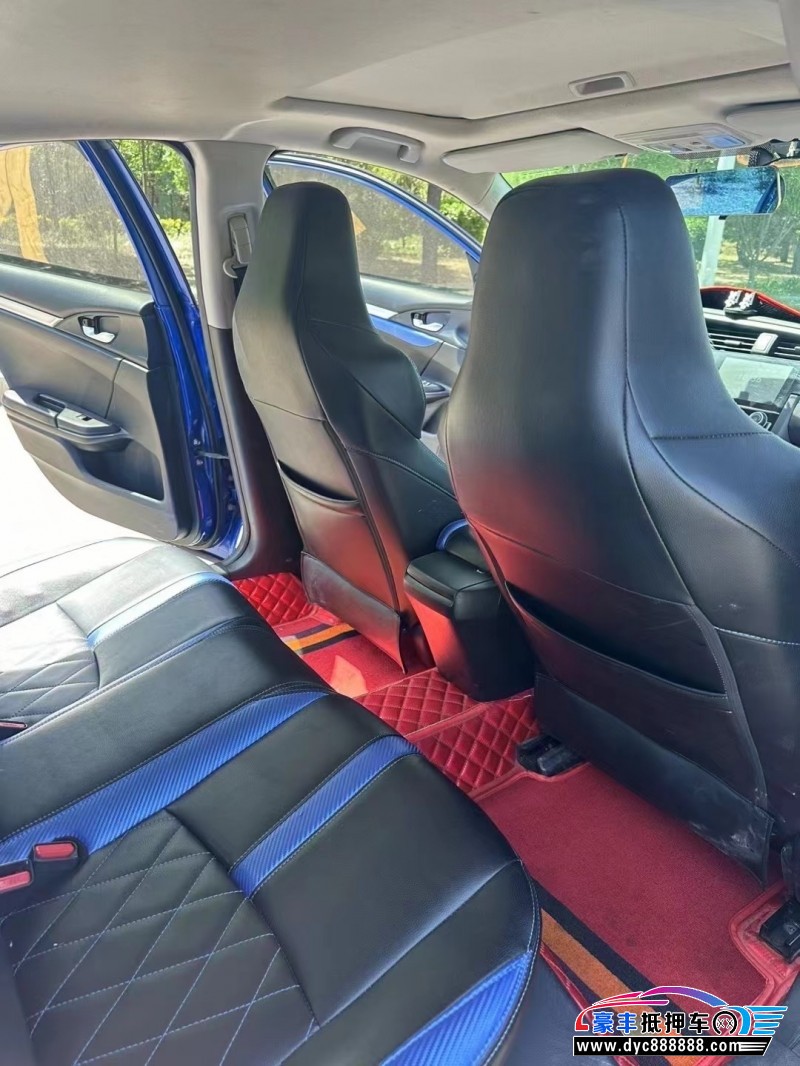 19年本田思域轿车抵押车出售