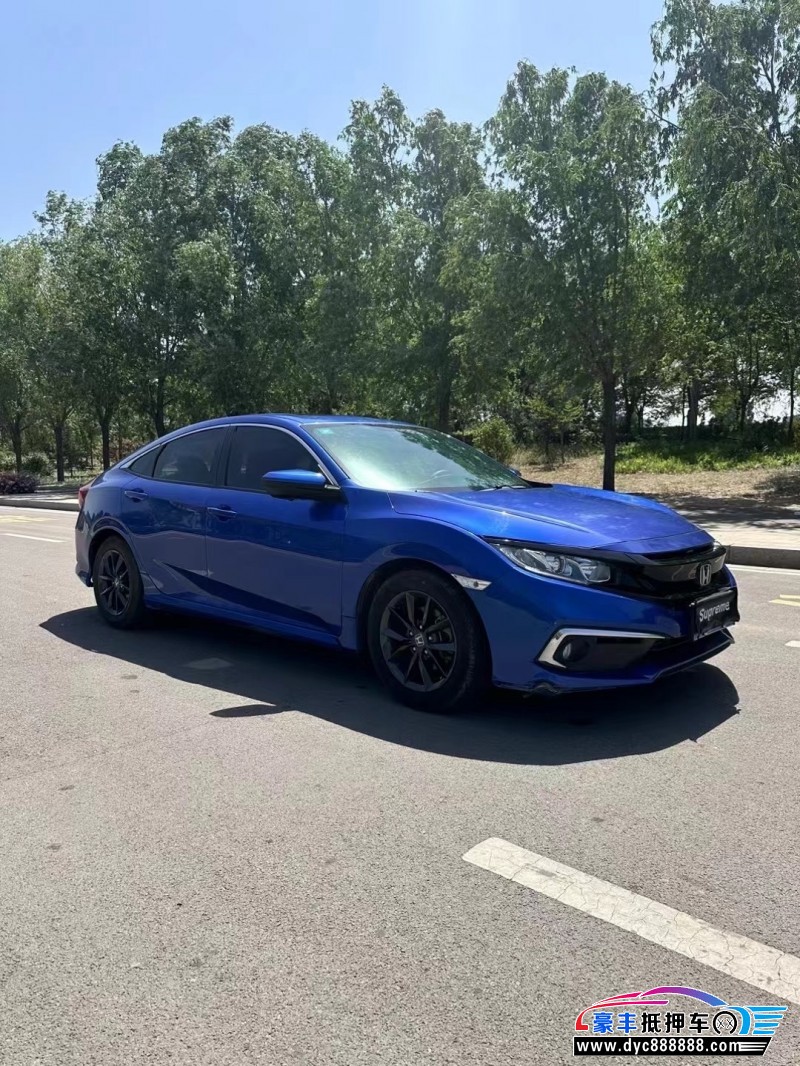 19年本田思域轿车抵押车出售