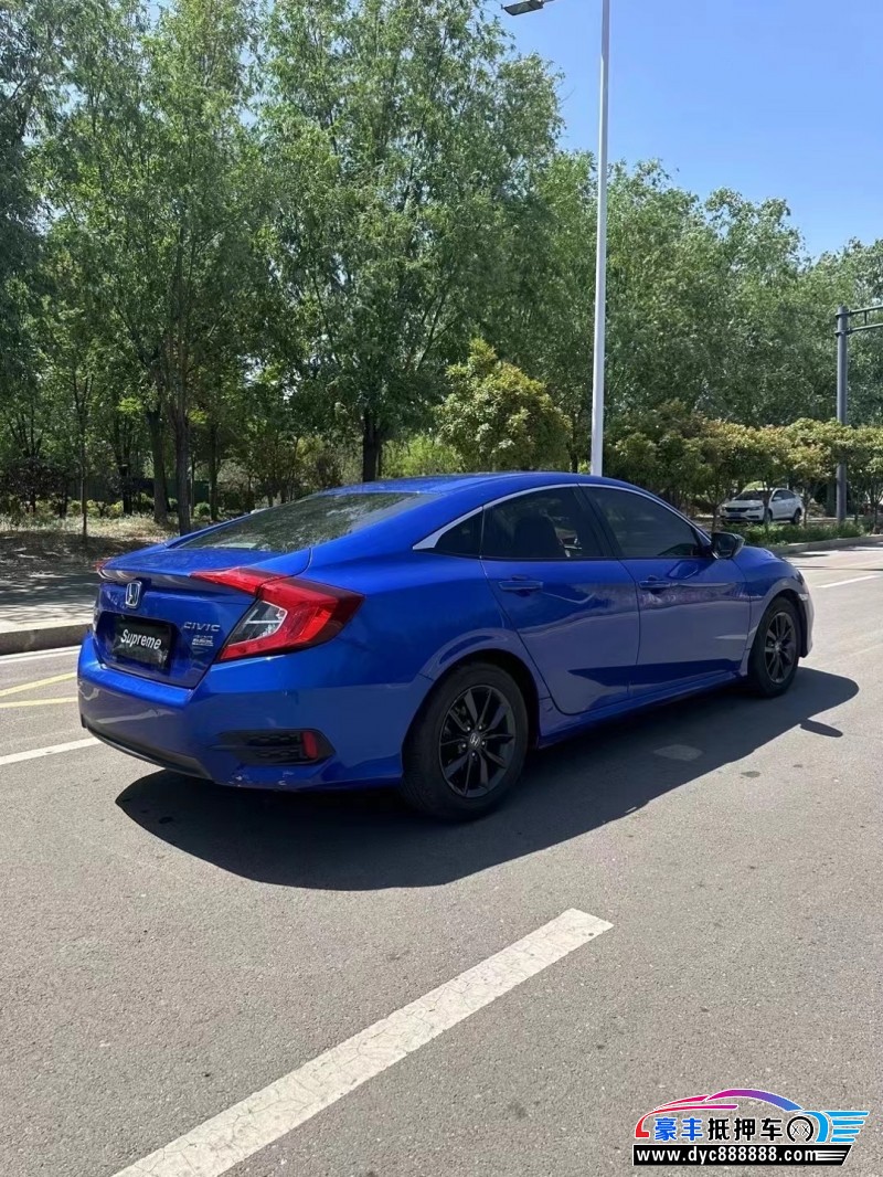 19年本田思域轿车抵押车出售