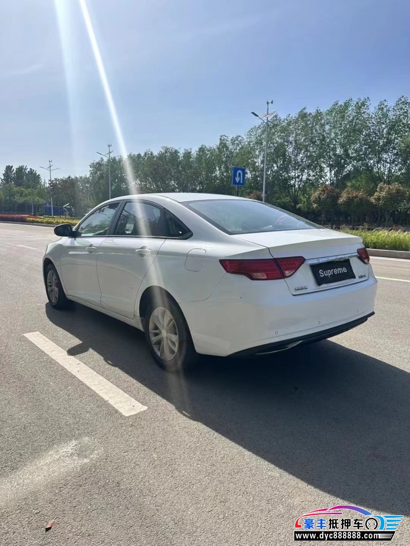 20年吉利帝豪GL轿车抵押车出售