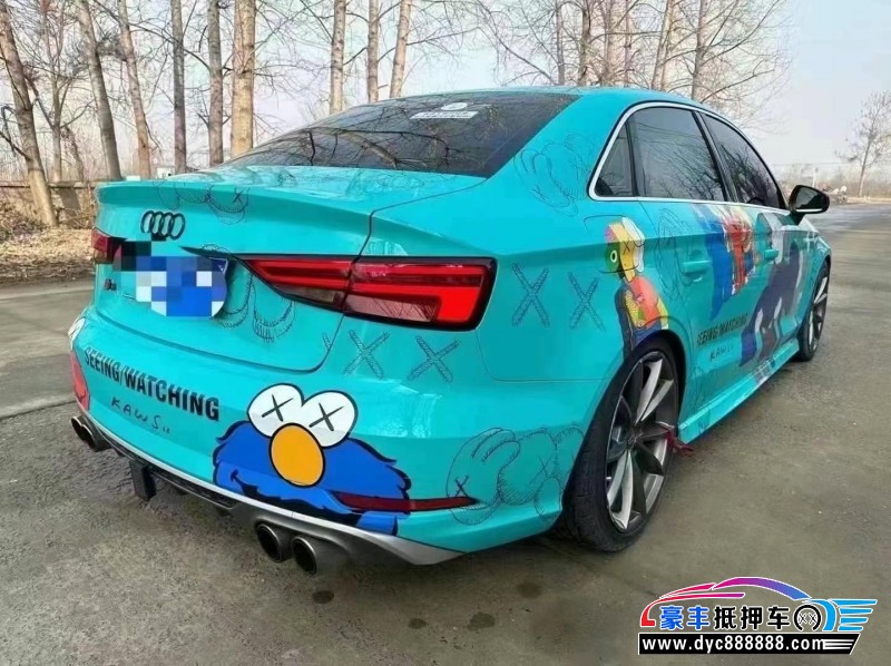 18年奥迪A3轿车抵押车出售