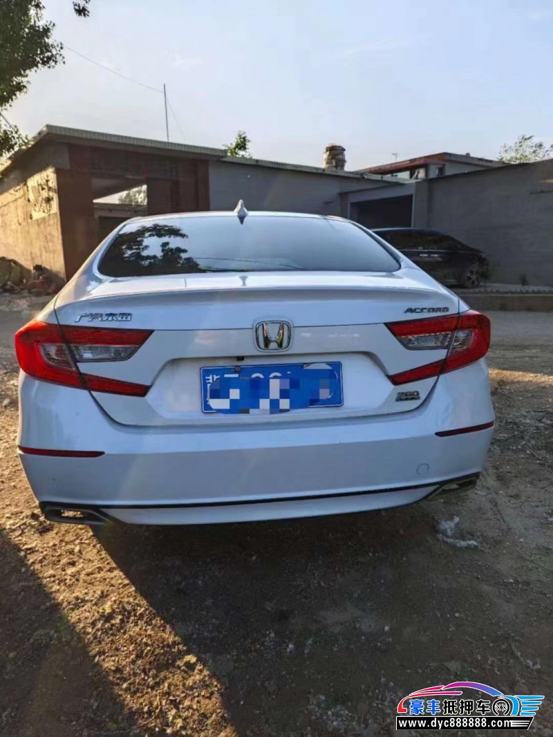 19年本田雅阁轿车抵押车出售