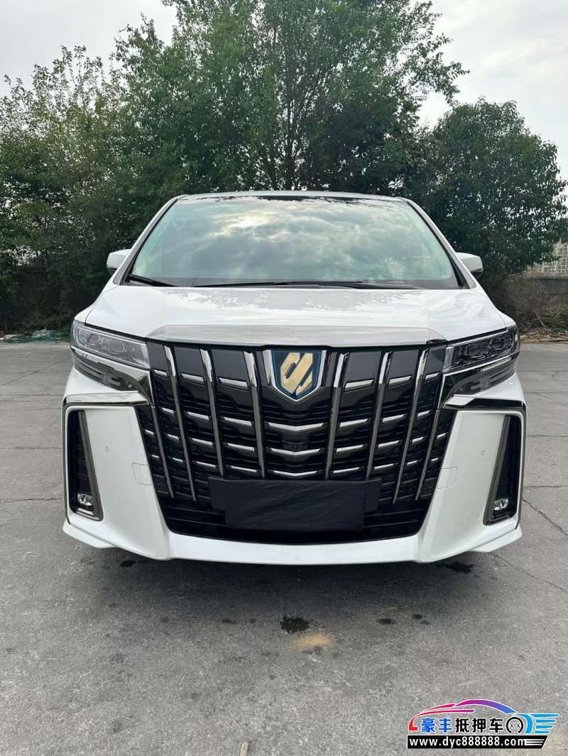 23年丰田埃尔法轿车抵押车出售