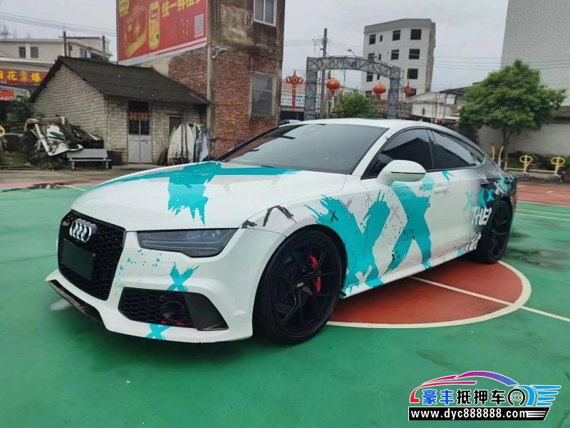 17年奥迪S7轿车抵押车出售