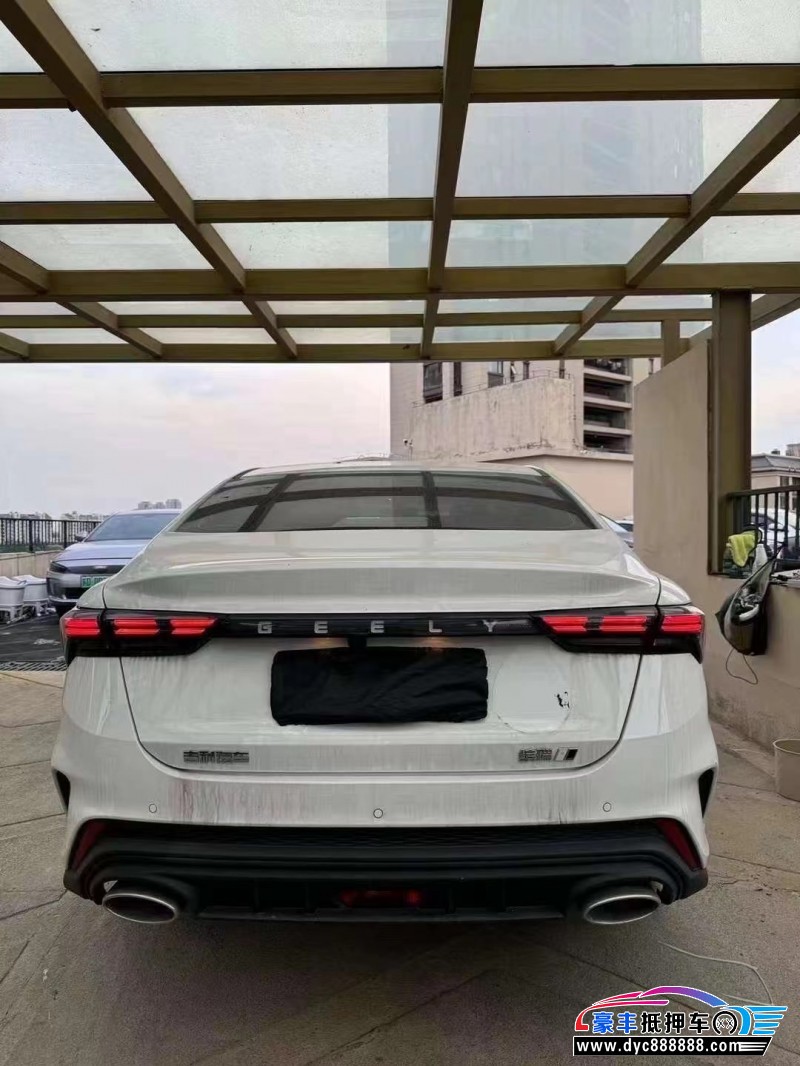 23年吉利缤瑞轿车抵押车出售