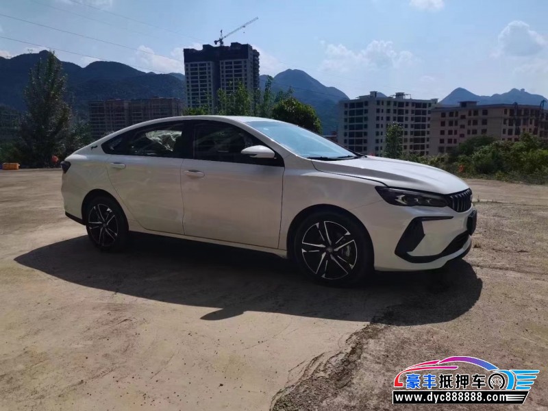 23年吉利缤瑞轿车抵押车出售