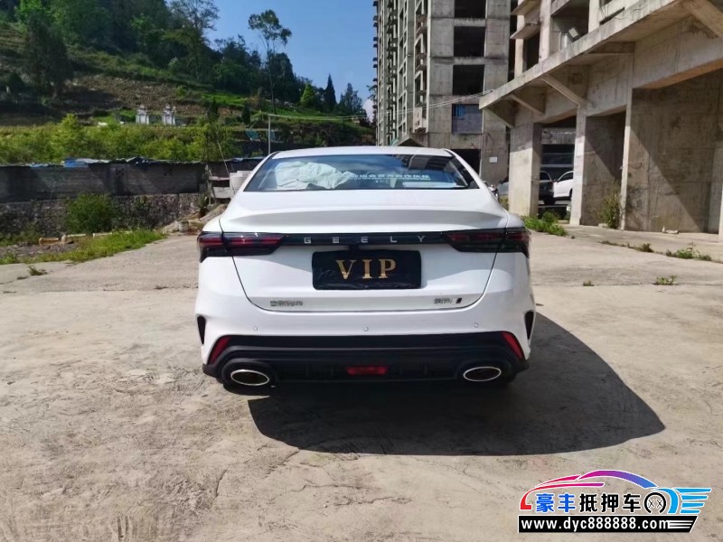 23年吉利缤瑞轿车抵押车出售