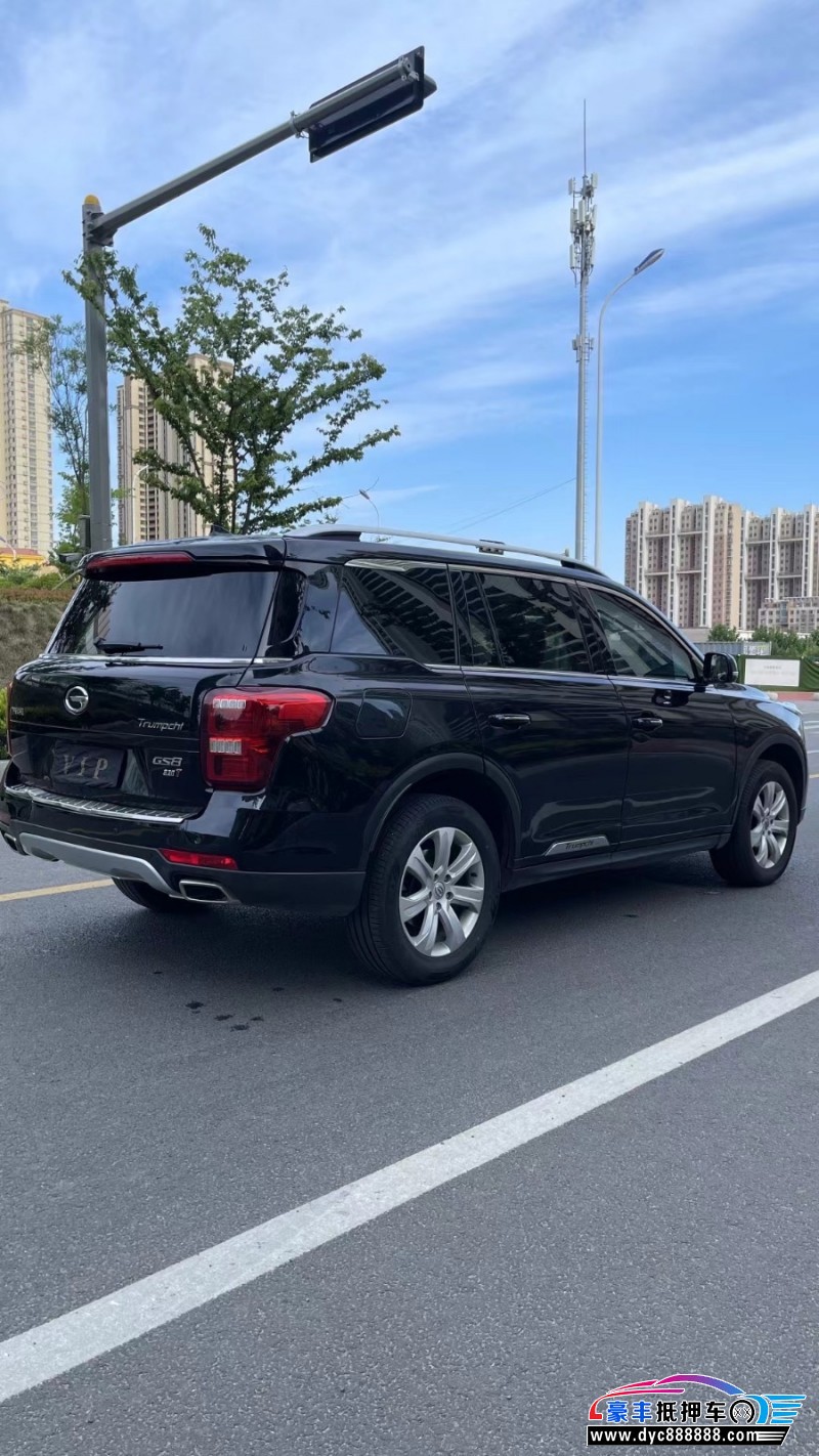 17年传祺GS8轿车抵押车出售