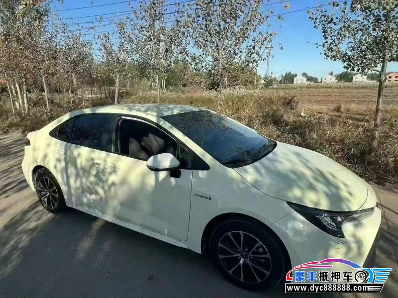 23年丰田雷凌轿车抵押车出售