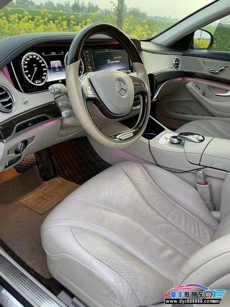 17年奔驰S轿车抵押车出售