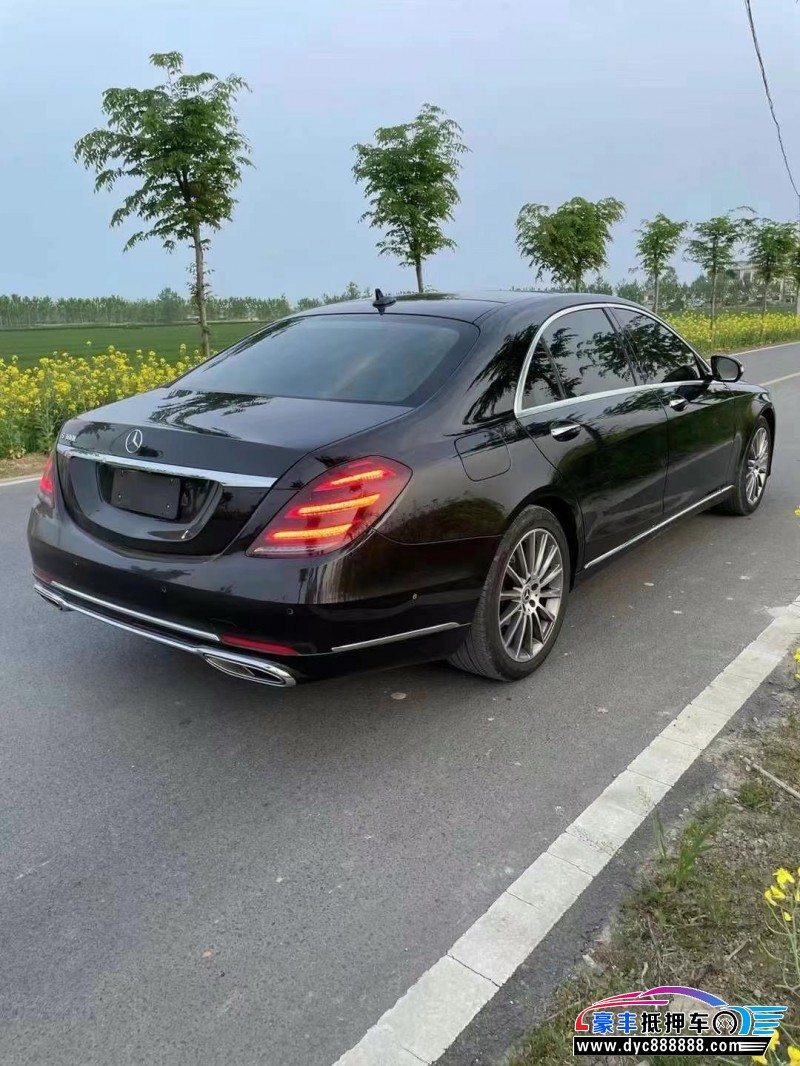 17年奔驰S轿车抵押车出售