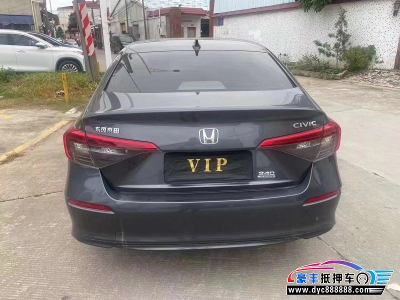 23年本田思域轿车抵押车出售