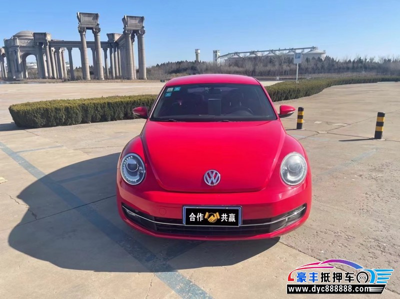 14年大众甲壳虫轿车抵押车出售