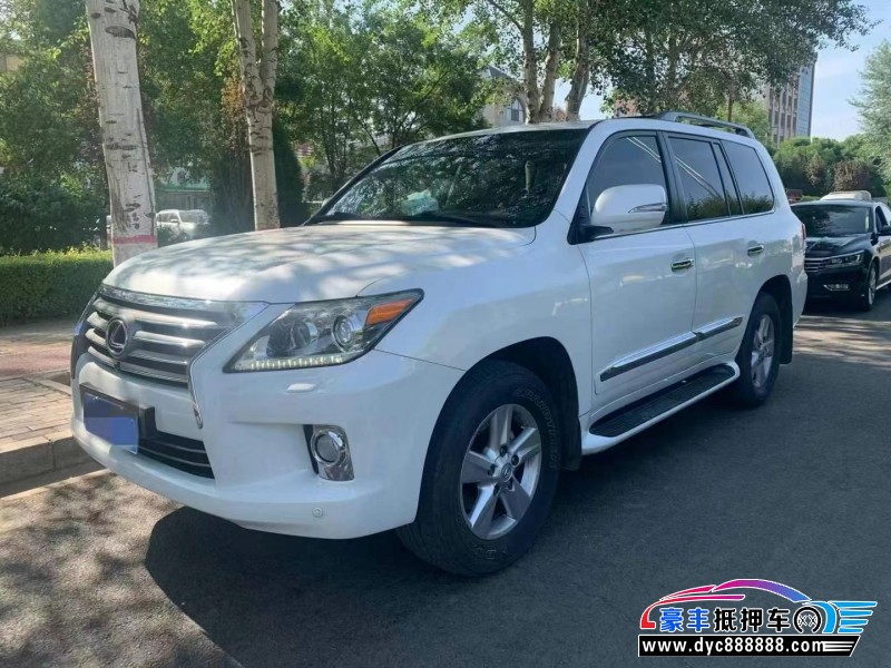 13年雷克萨斯LX轿车抵押车出售