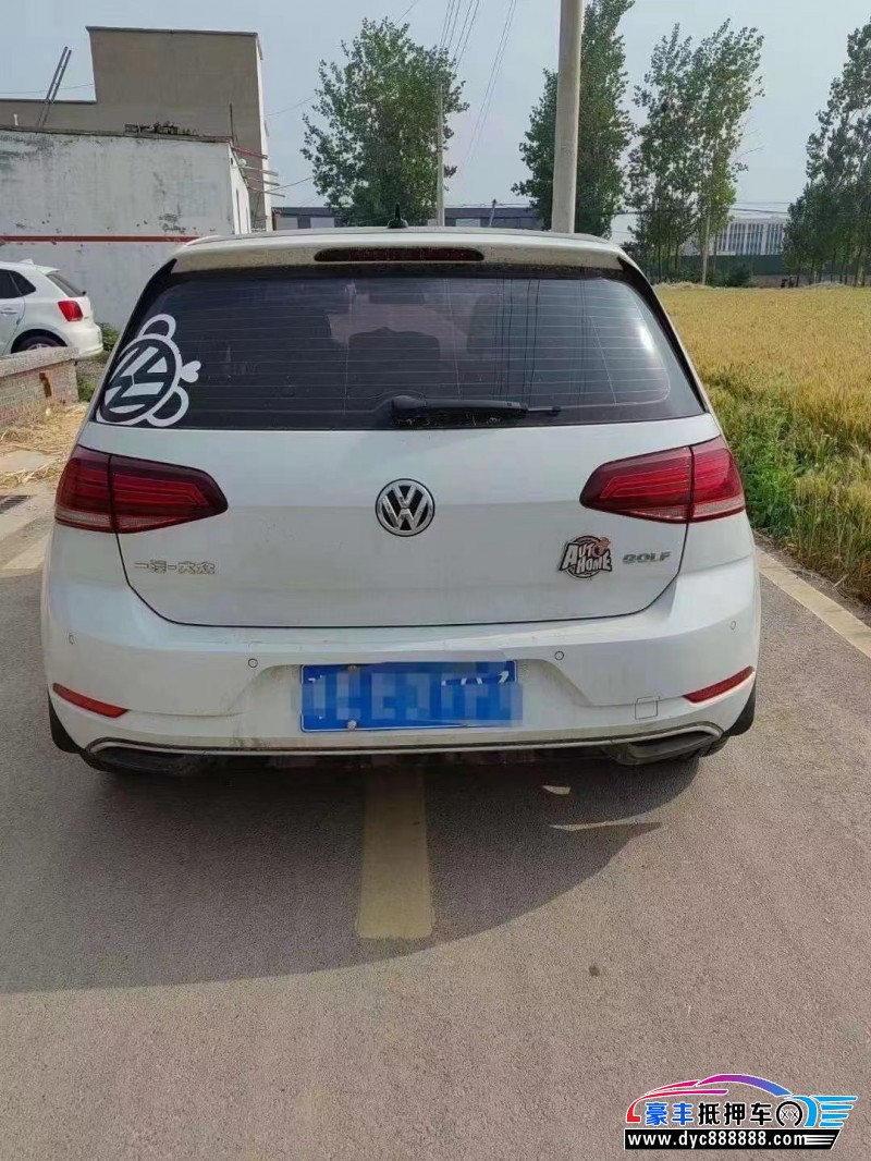 20年大众高尔夫轿车抵押车出售