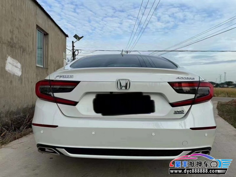 22年本田雅阁轿车抵押车出售