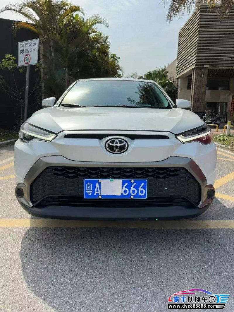 22年丰田锋兰达轿车抵押车出售