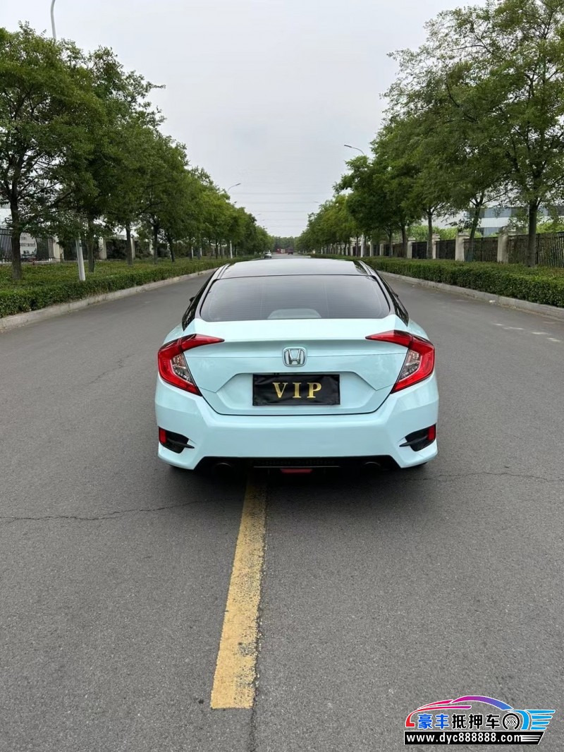 18年本田思域轿车抵押车出售