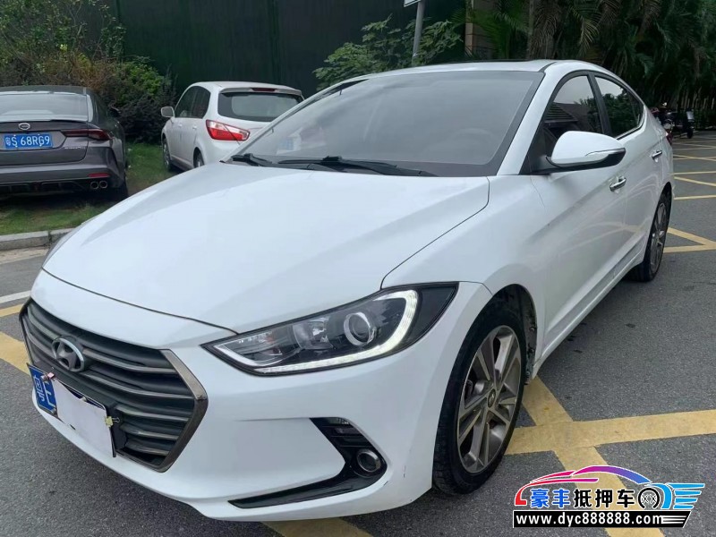 18年现代领动轿车抵押车出售