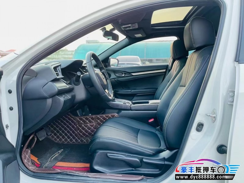 21年本田思域轿车抵押车出售