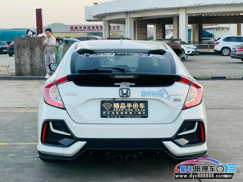 21年本田思域轿车抵押车出售