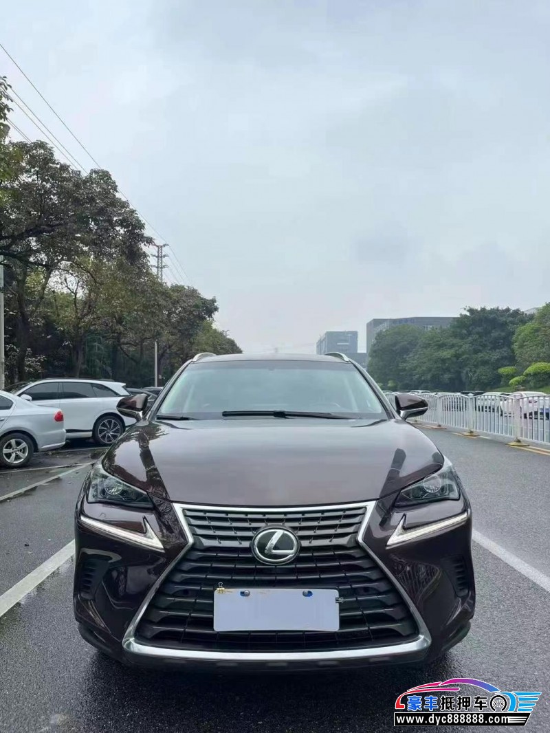 19年雷克萨斯NX轿车抵押车出售