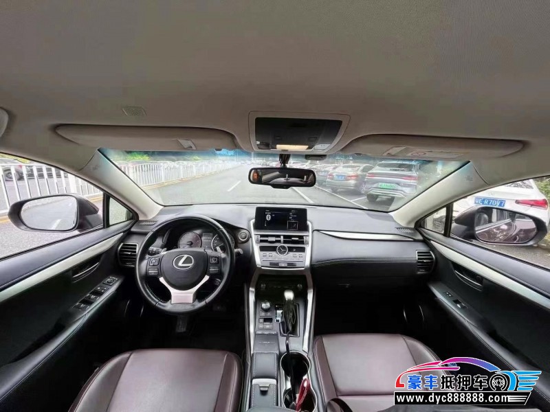 19年雷克萨斯NX轿车抵押车出售