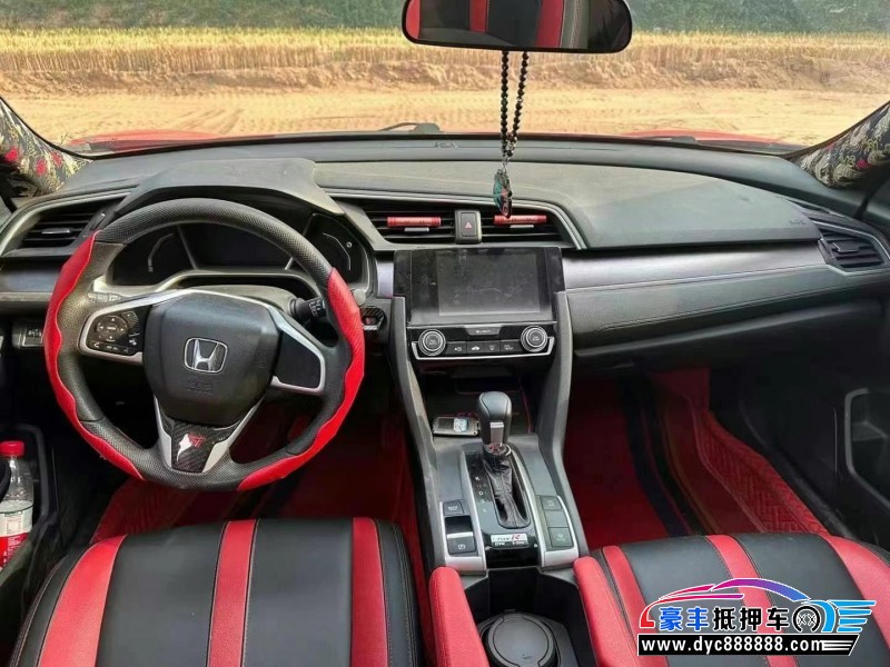 18年本田思域轿车抵押车出售