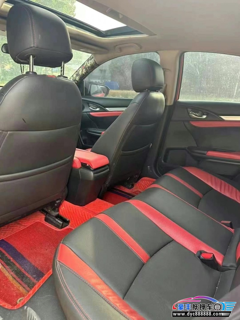 18年本田思域轿车抵押车出售