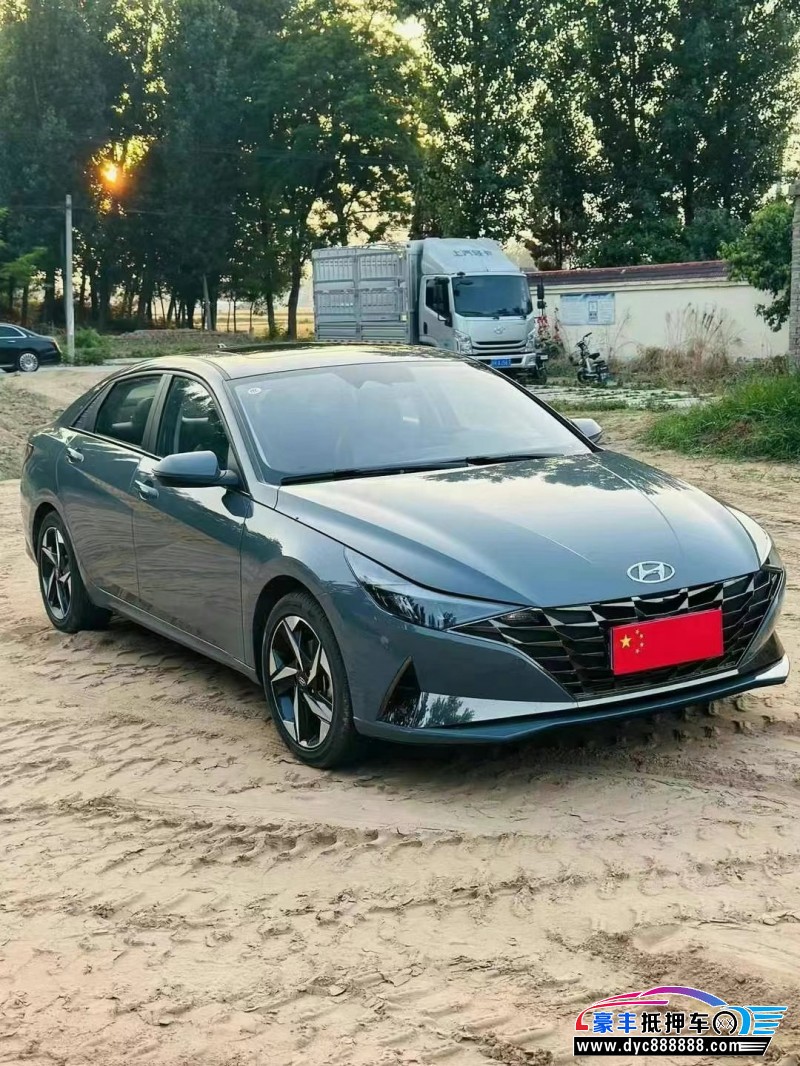 24年现代伊兰特轿车抵押车出售