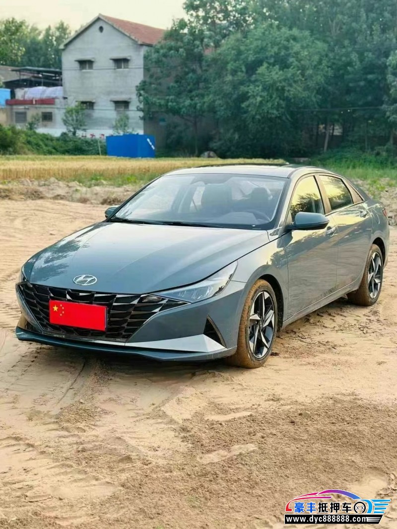 24年现代伊兰特轿车抵押车出售