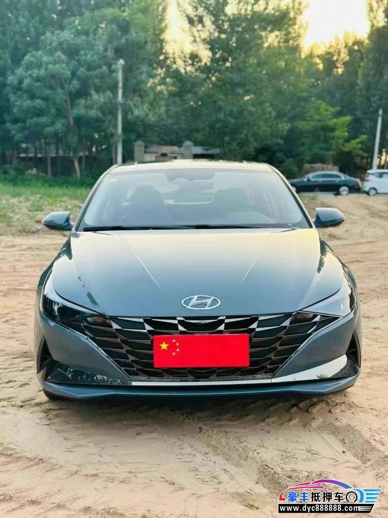 24年现代伊兰特轿车抵押车出售