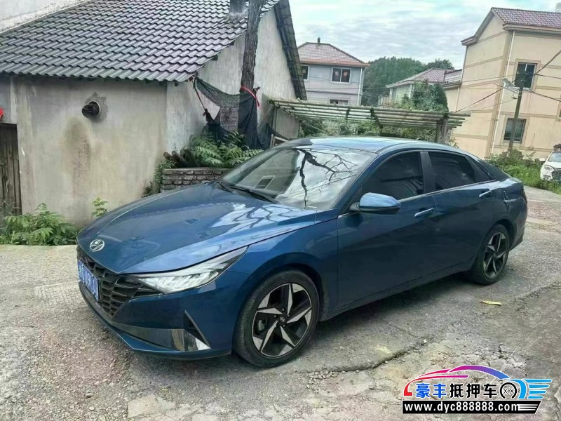 23年现代伊兰特轿车抵押车出售