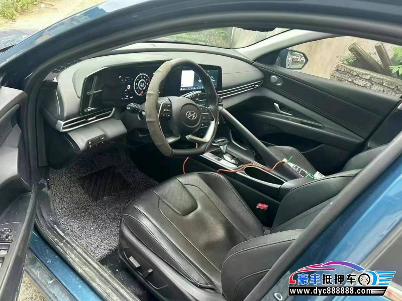 23年现代伊兰特轿车抵押车出售