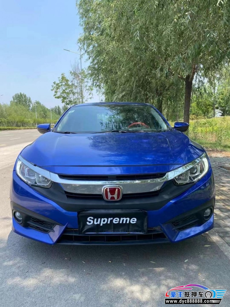 18年本田思域轿车抵押车出售