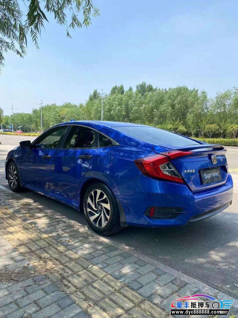 18年本田思域轿车抵押车出售
