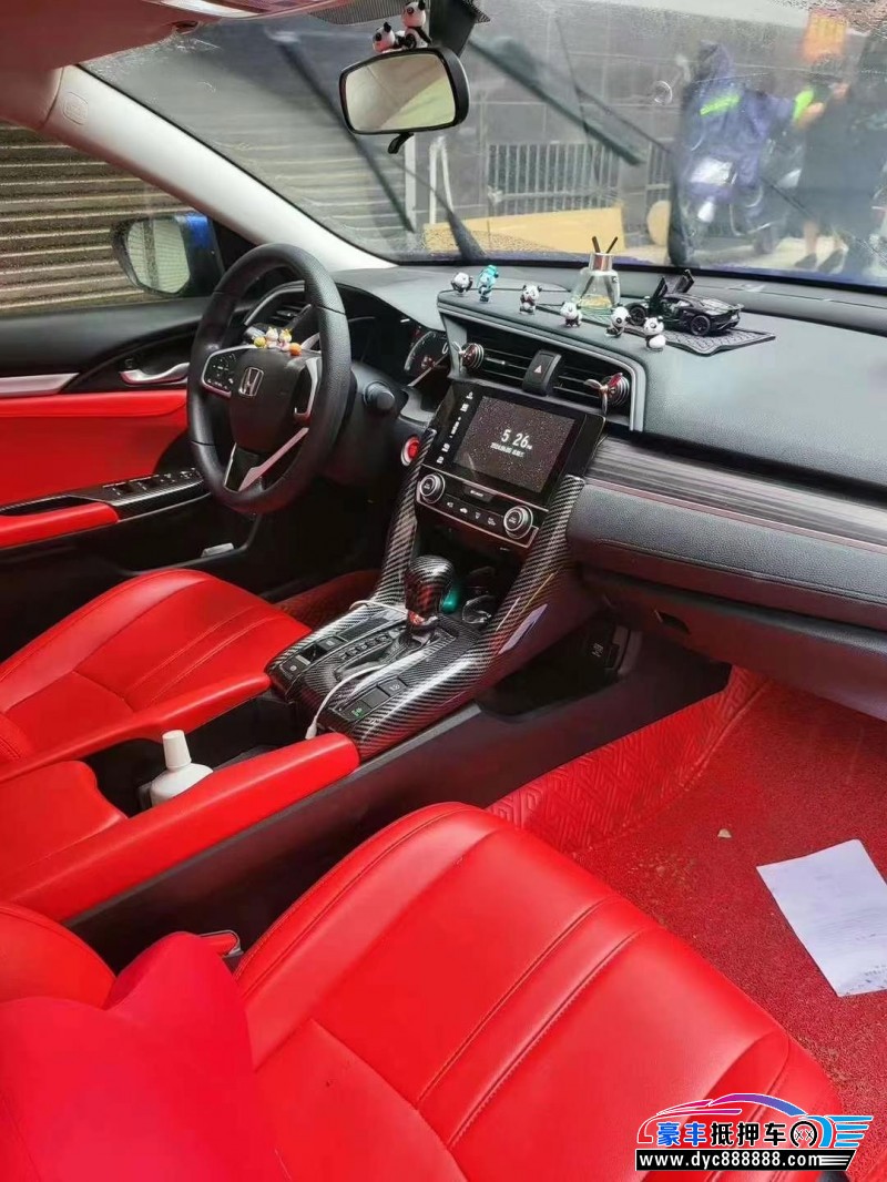 18年本田思域轿车抵押车出售