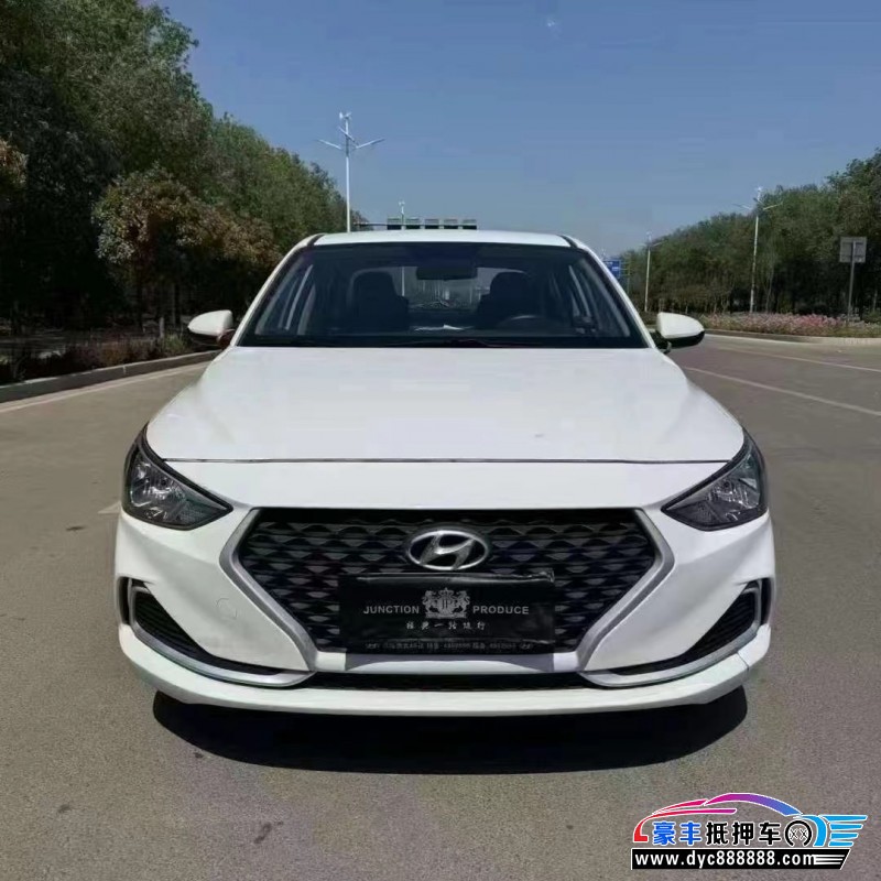 22年现代悦动轿车抵押车出售