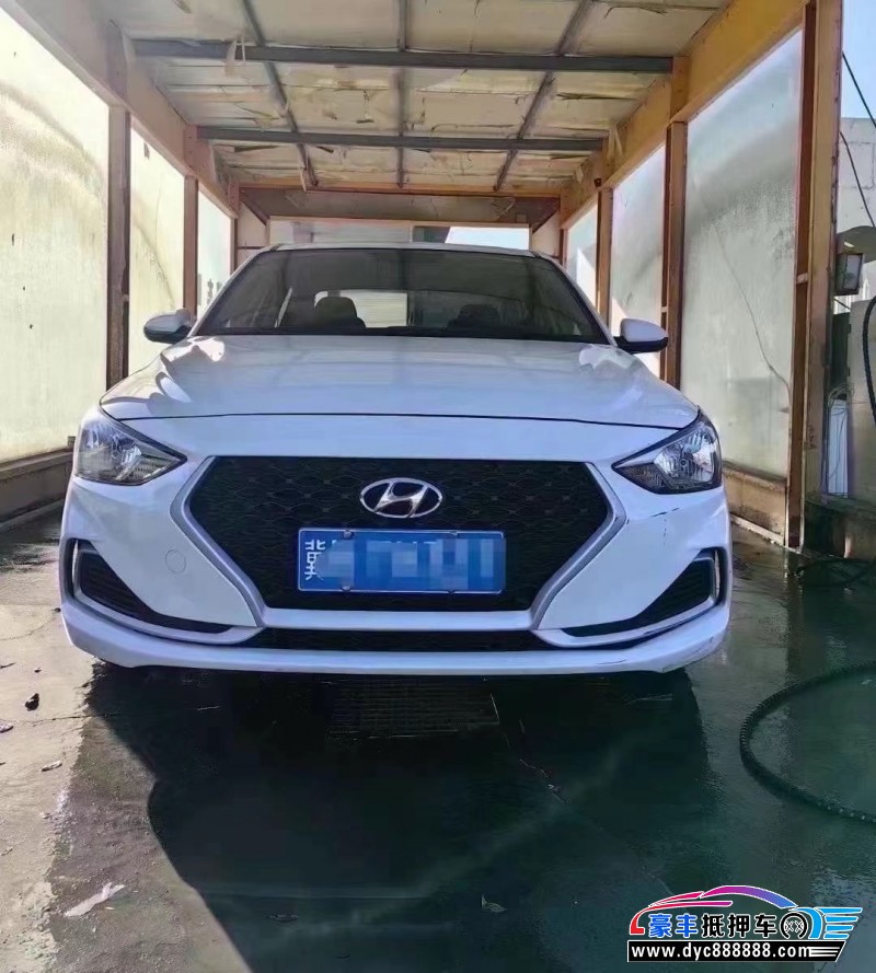 21年现代悦动轿车抵押车出售