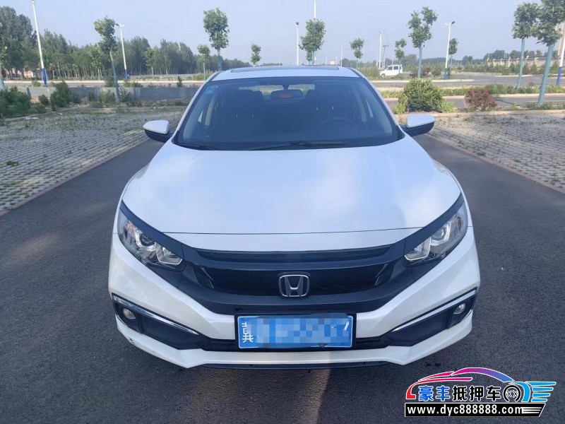 21年本田思域轿车抵押车出售