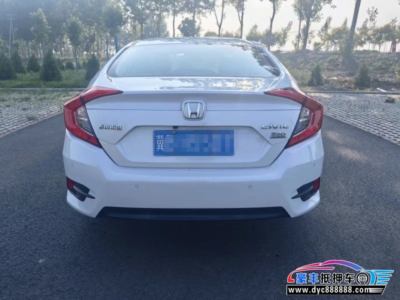 21年本田思域轿车抵押车出售