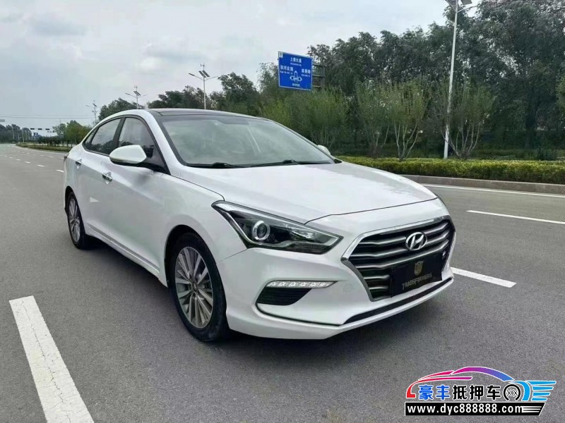 17年现代名图轿车抵押车出售