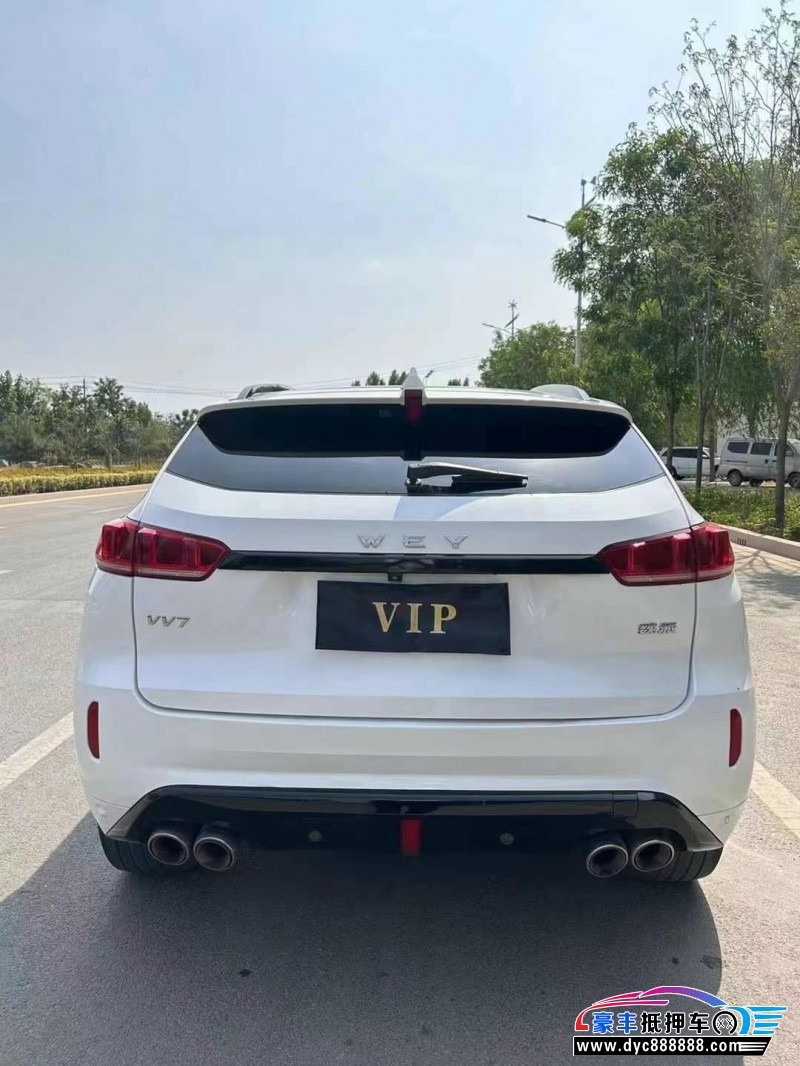 19年WEYVV7轿车抵押车出售