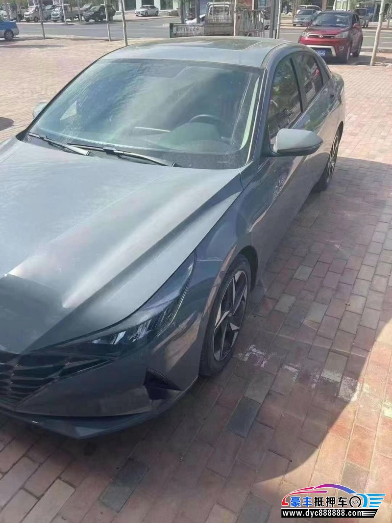 23年现代伊兰特轿车抵押车出售